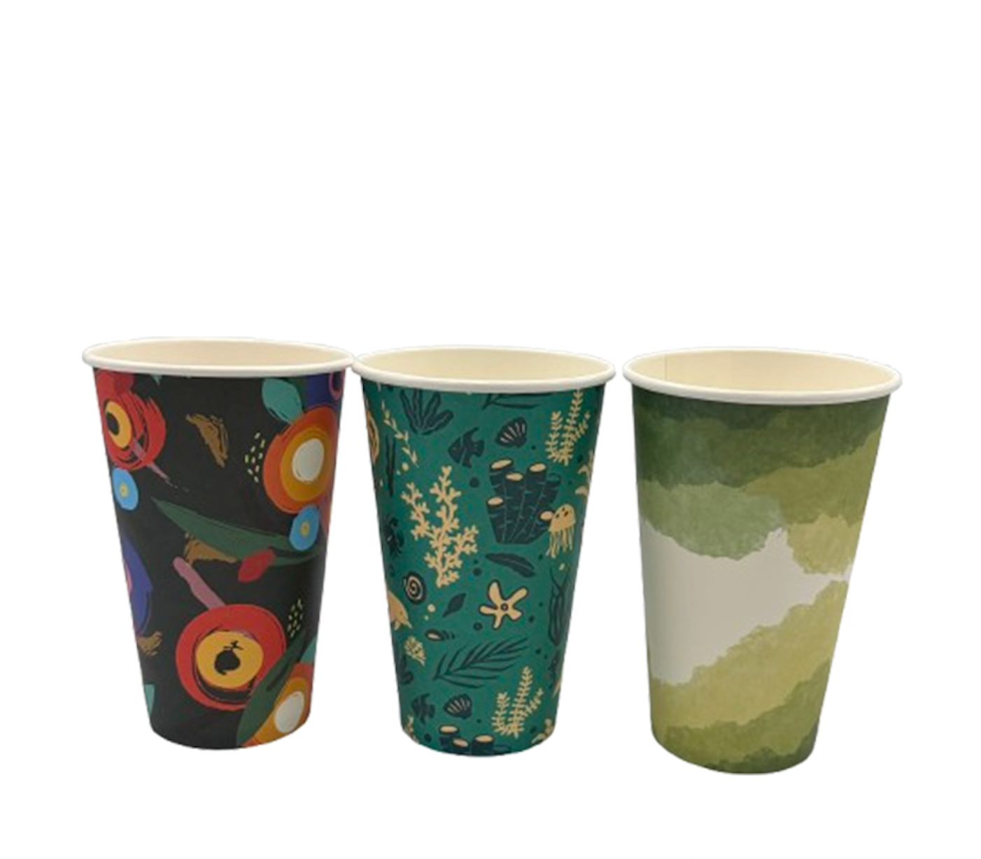 Pattern Cups - Single Wall